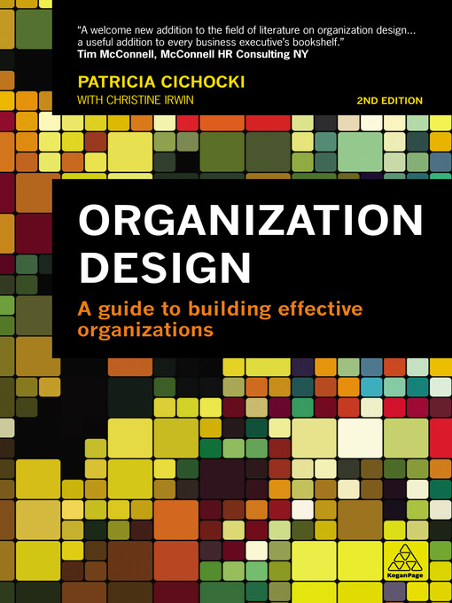 Title details for Organization Design by Patricia Cichocki - Available